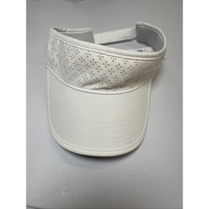 Walter Hagen Women's Perforated Adjustable Golf Visor White
